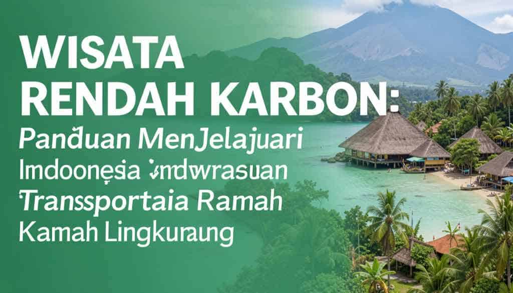 Jejak Hijau di Nusantara: Panduan Lengkap Wisata Rendah Karbon di Indonesia
