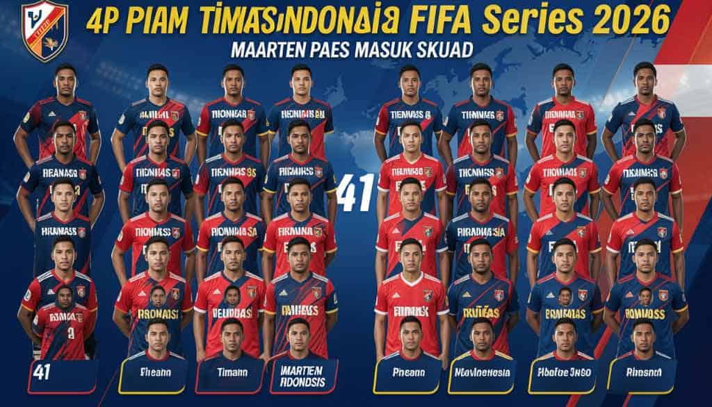 Kejutan Daftar 41 Pemain Timnas Indonesia FIFA Series 2026: Maarten Paes Siap Jaga Gawang Garuda